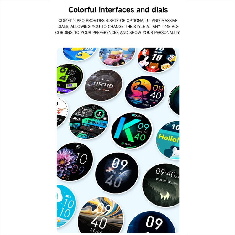 LOKMAT COMET2 PRO 1.46-Inch 5ATM Waterproof Bluetooth Call Smart Watch