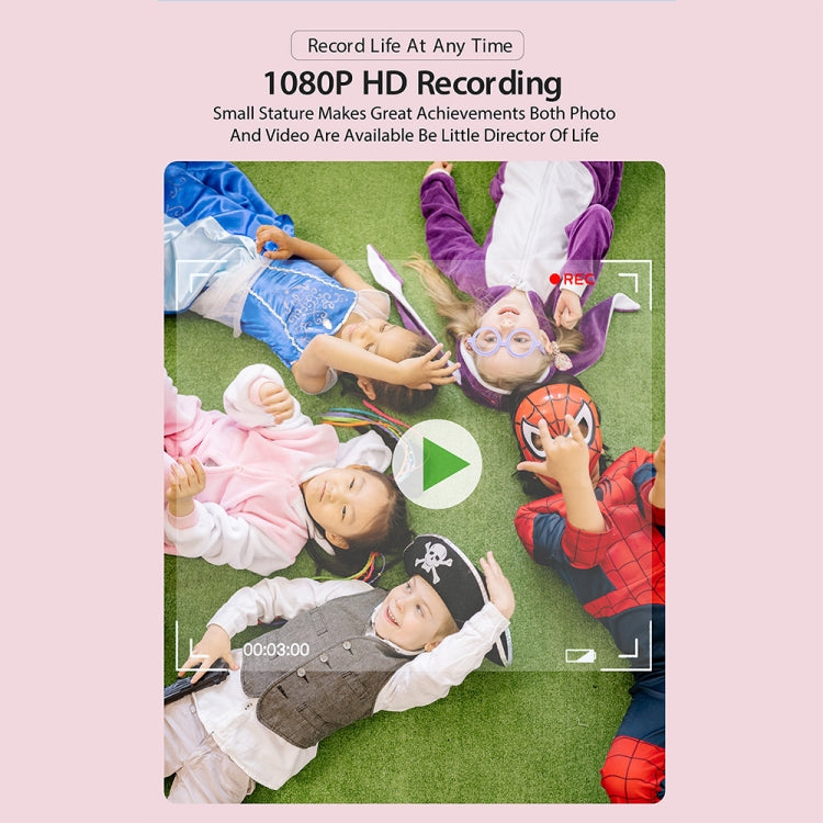 Kids Digital Camera 12MP - HD Video Recording with Fun Filters Ages 3+