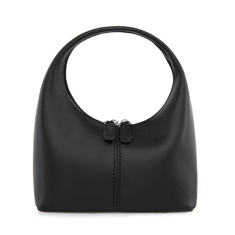 Simple Niche Leather Women Bag Pure Color Design Texture Handbag - Shello's Creative Boutique