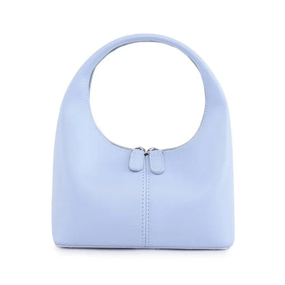 Simple Niche Leather Women Bag Pure Color Design Texture Handbag - Shello's Creative Boutique