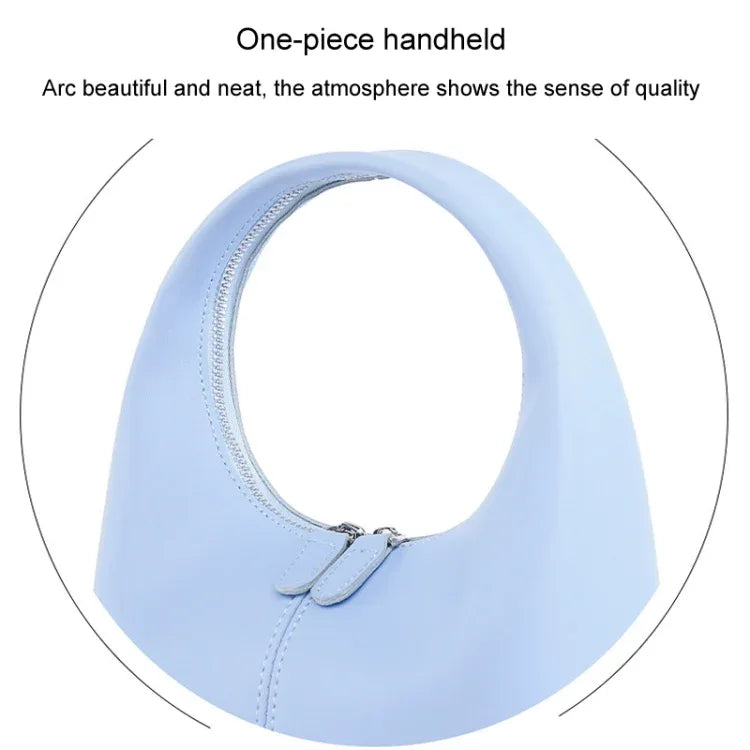 Simple Niche Leather Women Bag Pure Color Design Texture Handbag - Shello's Creative Boutique