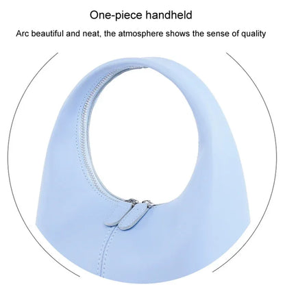Simple Niche Leather Women Bag Pure Color Design Texture Handbag - Shello's Creative Boutique