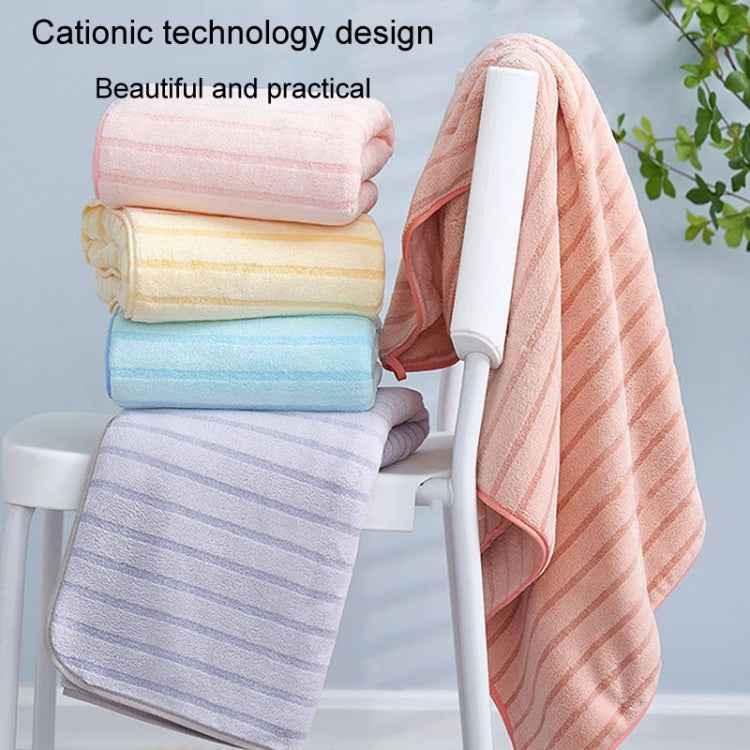2pcs /Set Thickened Coral Velvet Bath Towel Beach Towel Soft Absorbent No Linting - Shello's Creative Boutique
