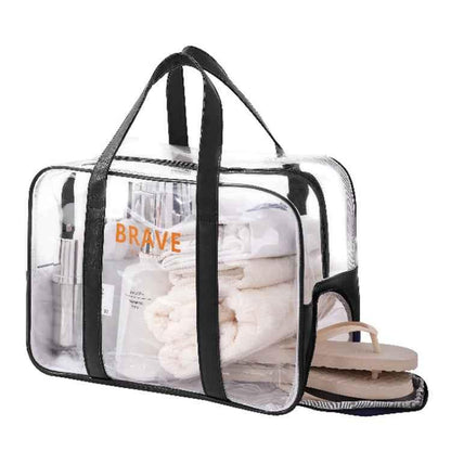 Large Capacity Sports Tote Swimming Bag Waterproof Toiletry And Makeup Organizer Bag - Shello's Creative Boutique