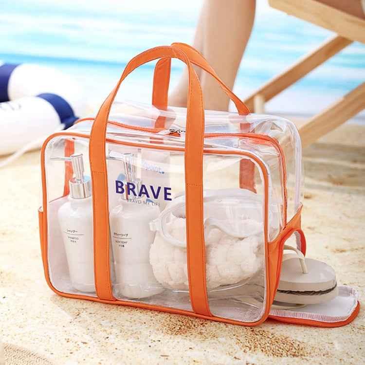 Large Capacity Sports Tote Swimming Bag Waterproof Toiletry And Makeup Organizer Bag - Shello's Creative Boutique