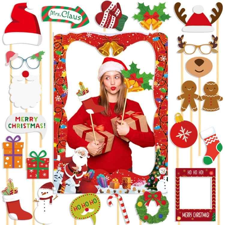 Christmas Party Decoration Children Adults Quirky Photo Frame Handheld Photo Props - Shello's Creative Boutique