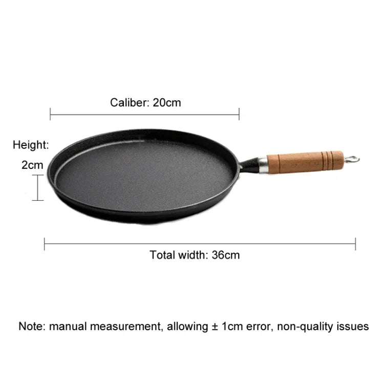 Thickened Cast Iron Skillet Non-Coating Non-Stick Pancake Pan Omelette Steak Pot - Shello's Creative Boutique
