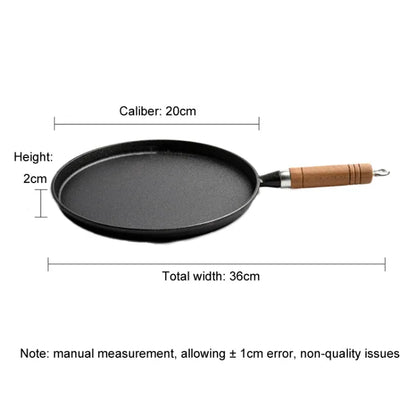 Thickened Cast Iron Skillet Non-Coating Non-Stick Pancake Pan Omelette Steak Pot - Shello's Creative Boutique
