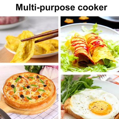 Cast Iron Cooking Pot Wok Nonstick Frying Pan Restaurant Kitchen Skillet Camping Cooker, 22cm, 25cm, 29cm, 31cm, 33cm - Shello's Creative Boutique