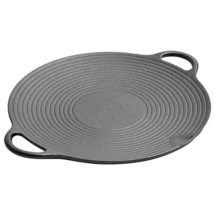 Cast Iron Grill Pan - Non-Stick Outdoor Teppanyaki Frying Pan - Shello's Creative Boutique