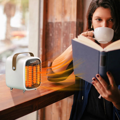 Y36 Mini Portable Desktop Heater Home Office Electric Heater