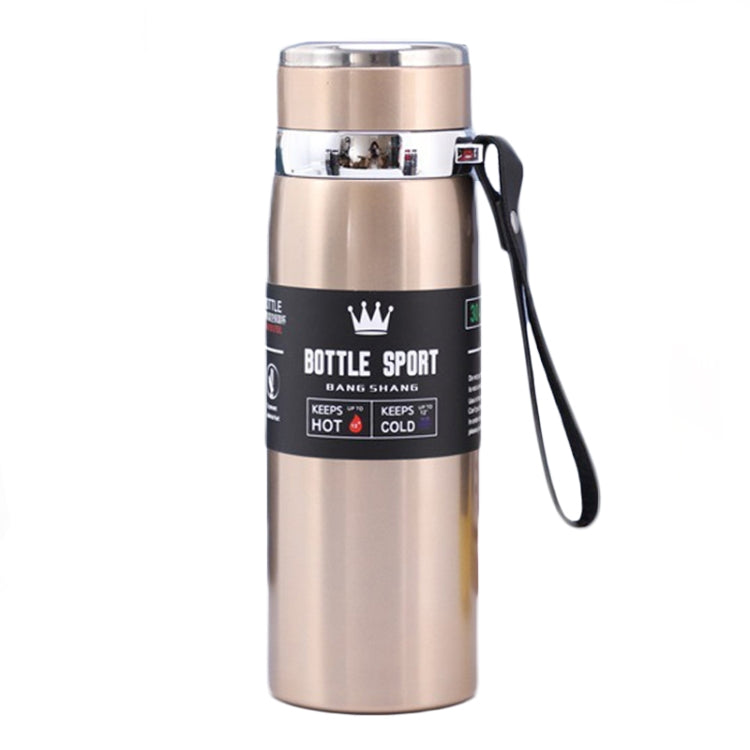 316 Stainless Steel Insulated Mug Large Capacity Vacuum Thermos Outdoor Portable Car Insulated Water Bottle, 800ml, 1000ml - Shello's Creative Boutique