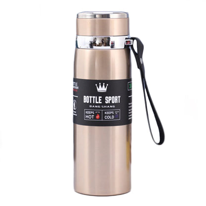 316 Stainless Steel Insulated Mug Large Capacity Vacuum Thermos Outdoor Portable Car Insulated Water Bottle, 800ml, 1000ml - Shello's Creative Boutique