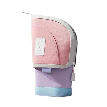 Vertical Pencil Cases Expandable Large Capacity Desk Stationery Organizer For Students - Shello's Creative Boutique