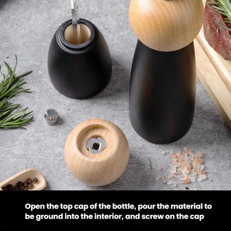 Round Head Manual Pepper Mill Ceramic Core Kitchen Tool - Shello's Creative Boutique