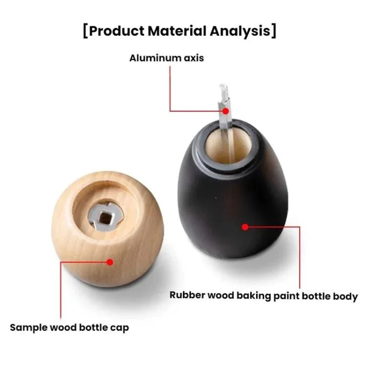 Round Head Manual Pepper Mill Ceramic Core Kitchen Tool - Shello's Creative Boutique