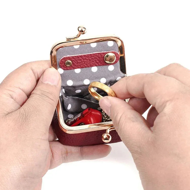 Baellerry D3069 Women Coin Purse Jewelry Box Accessory Pouch - Shello's Creative Boutique