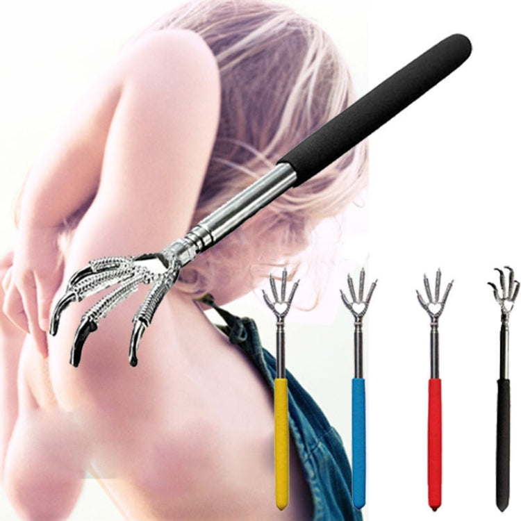 Practical Handy Stainless Telescopic Pocket Scratching Massage Kit Bear claw back scratcher(Color Random delivery) - Shello's Creative Boutique