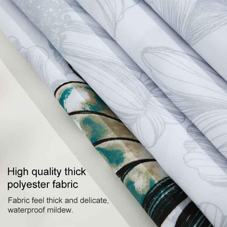 Butterfly Waterproof Polyester Shower Washable Bathroom Curtains - Shello's Creative Boutique