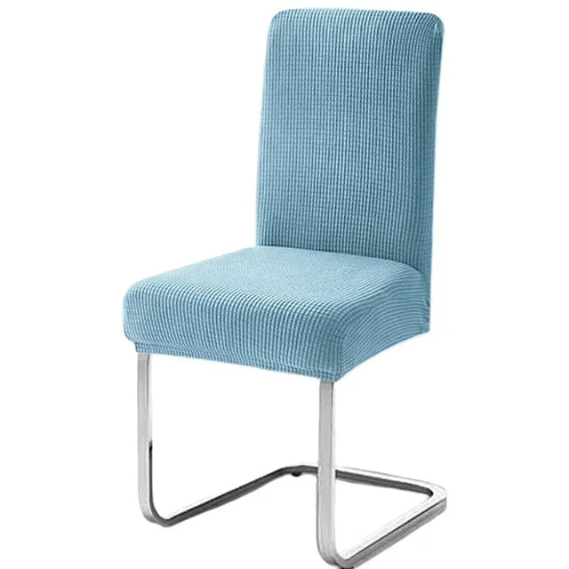 Thickened Jacquard Chair Covers Backrest Adjustable Seat Covers Stretch Spandex Dining Room Table Extenble Chairs Pad Case 2024 eprolo