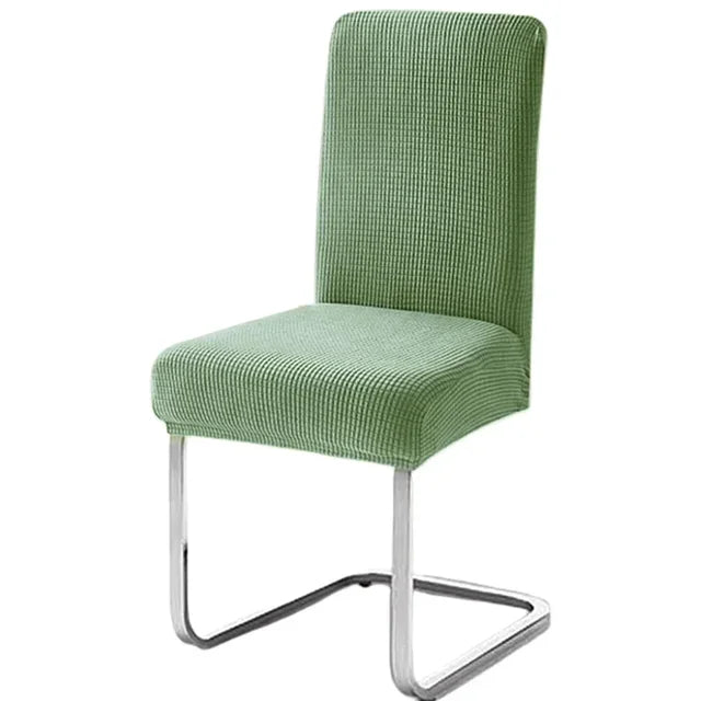 Thickened Jacquard Chair Covers Backrest Adjustable Seat Covers Stretch Spandex Dining Room Table Extenble Chairs Pad Case 2024 eprolo