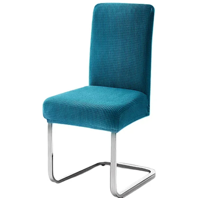 Thickened Jacquard Chair Covers Backrest Adjustable Seat Covers Stretch Spandex Dining Room Table Extenble Chairs Pad Case 2024 eprolo