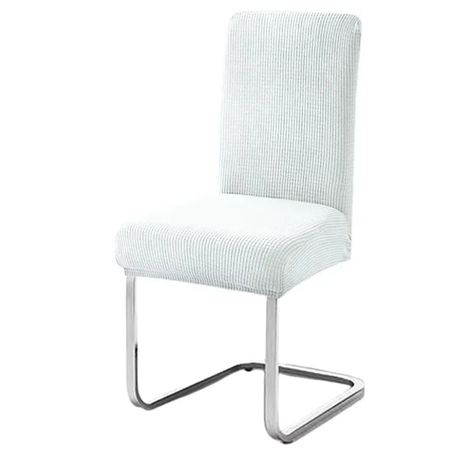Thickened Jacquard Chair Covers Backrest Adjustable Seat Covers Stretch Spandex Dining Room Table Extenble Chairs Pad Case 2024 eprolo