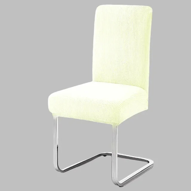 Thickened Jacquard Chair Covers Backrest Adjustable Seat Covers Stretch Spandex Dining Room Table Extenble Chairs Pad Case 2024 eprolo