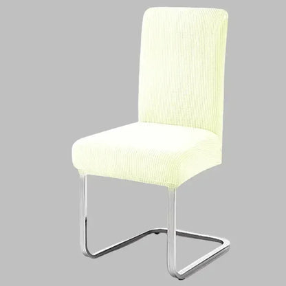 Thickened Jacquard Chair Covers Backrest Adjustable Seat Covers Stretch Spandex Dining Room Table Extenble Chairs Pad - Shello's Creative Boutique