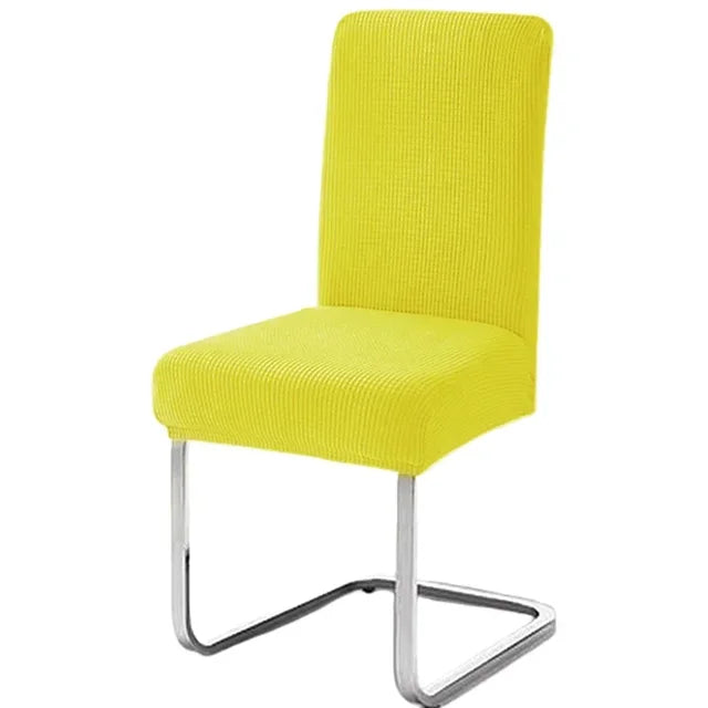 Thickened Jacquard Chair Covers Backrest Adjustable Seat Covers Stretch Spandex Dining Room Table Extenble Chairs Pad Case 2024 eprolo