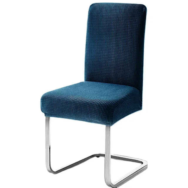 Thickened Jacquard Chair Covers Backrest Adjustable Seat Covers Stretch Spandex Dining Room Table Extenble Chairs Pad Case 2024 eprolo