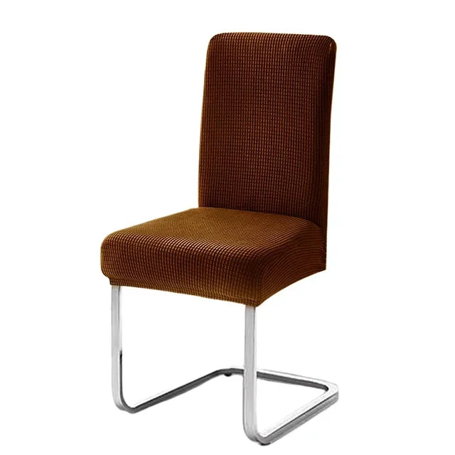 Thickened Jacquard Chair Covers Backrest Adjustable Seat Covers Stretch Spandex Dining Room Table Extenble Chairs Pad Case 2024 eprolo