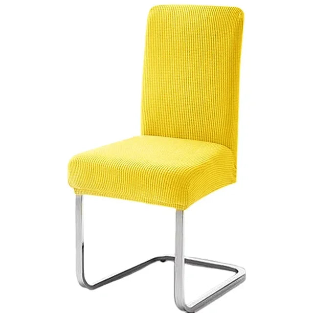 Thickened Jacquard Chair Covers Backrest Adjustable Seat Covers Stretch Spandex Dining Room Table Extenble Chairs Pad Case 2024 eprolo