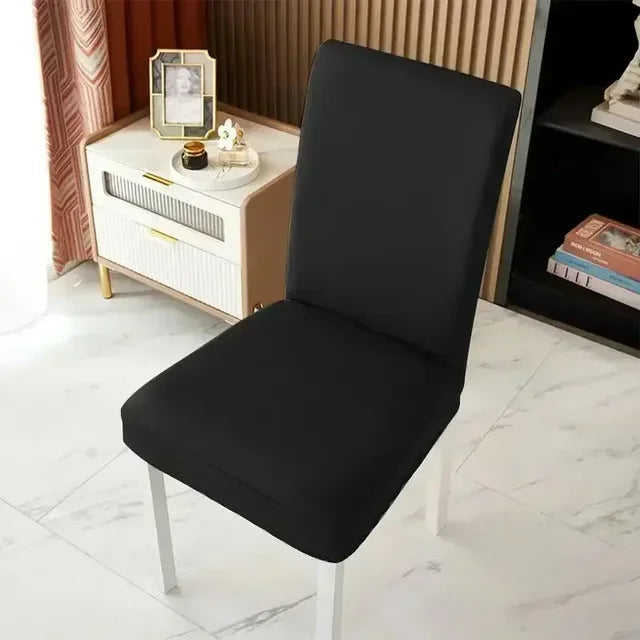 Thickened Waterproof and Anti-fouling Dining Chair Cover Leather All-inclusive Home Restaurant Chair Covers Technology Cloth eprolo