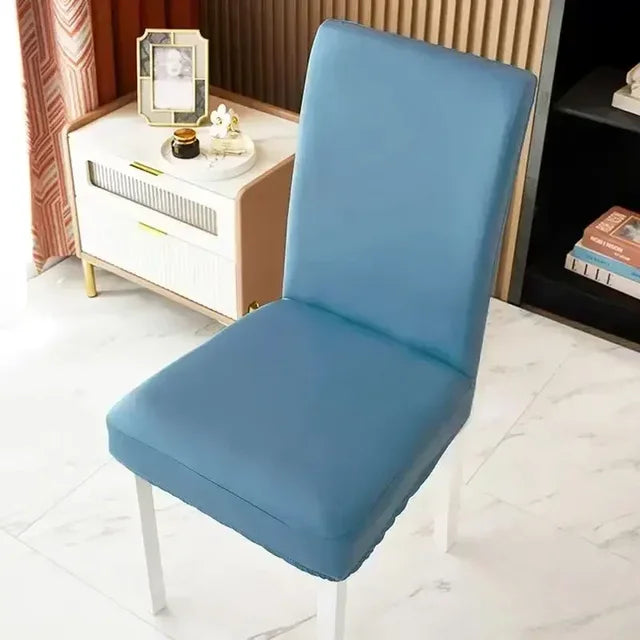 Thickened Waterproof and Anti-fouling Dining Chair Cover Leather All-inclusive Home Restaurant Chair Covers Technology Cloth eprolo