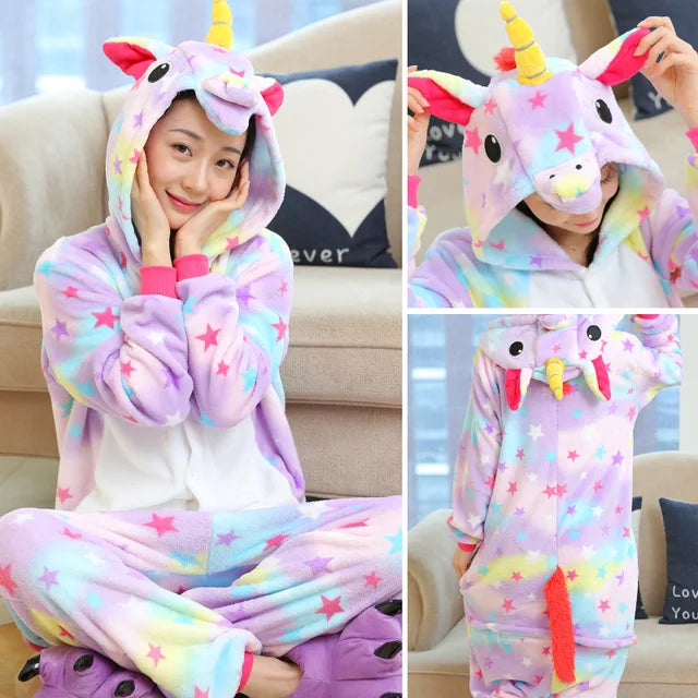 Totoro Panda Cartoon Onesies Kids Children Animal Pajamas Jumpsuits Women Men Sleepwear Onepiece Anime Cosplay Costumes eprolo