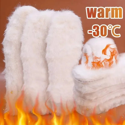 Unisex Australia Sheepskin Insoles Natural Real Fur Wool Cashmere Snow Boots Shoe Pad Children Wool Insoles Warm Winter Shoes eprolo