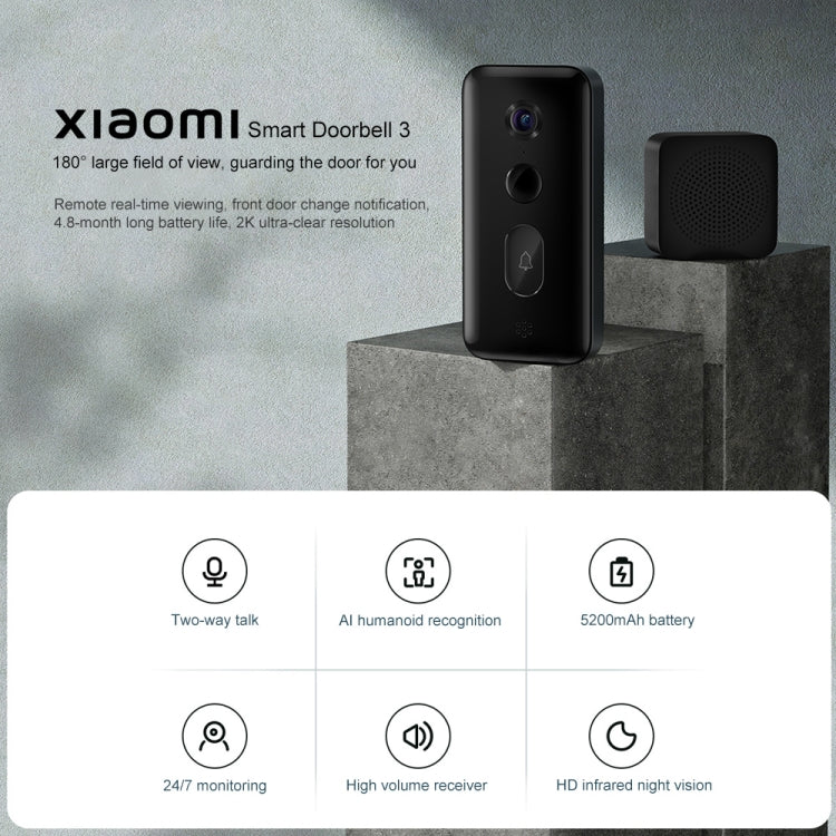Original Xiaomi Smart Doorbell 3 SUNSKY