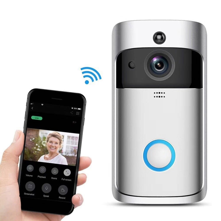 Smart WiFi Video Doorbell with PIR Motion Sensor & Night Vision - Shello's Creative Boutique