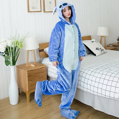 Adult Kigurumi Animal Onesie - Cosy Christmas & Halloween Costume - Shello's Creative Boutique