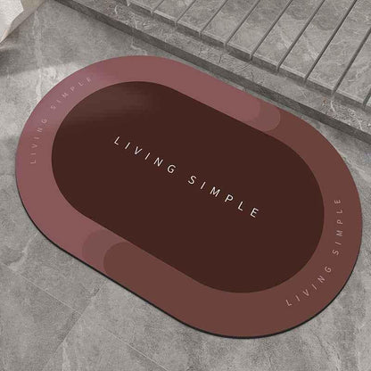 Quick-Drying Absorbent Bathroom Floor Mat - Shello's Creative Boutique