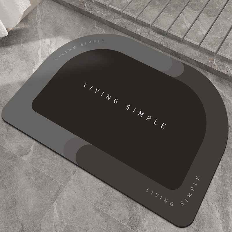 Quick-Drying Absorbent Bathroom Floor Mat