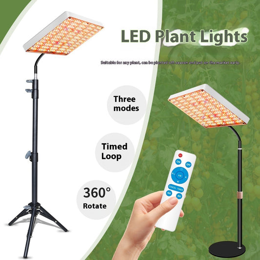 Full Spectrum LED Plant Grow Lamp – Desktop & Tripod, 30,000hr Lifespan - Shello's Creative Boutique