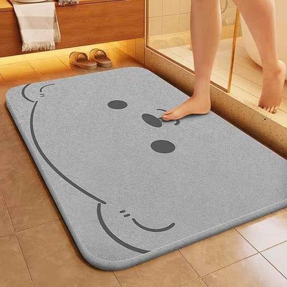 Bathroom Absorbent Floor Mat - Shello's Creative Boutique