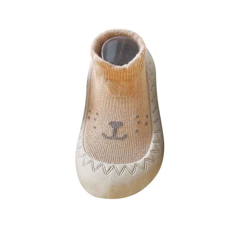 Baby Non-Slip Cotton Floor Socks - Soft Breathable Socks with Cartoon Designs - Shello's Creative Boutique