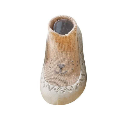 Baby Non-Slip Cotton Floor Socks - Soft Breathable Socks with Cartoon Designs - Shello's Creative Boutique