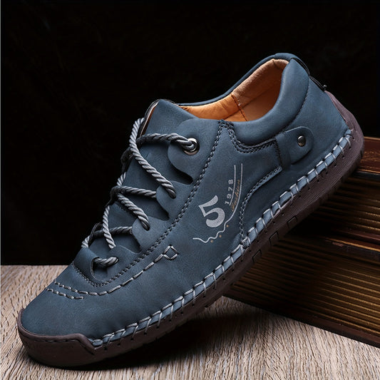 Casual Handmade Stitching Men's Flats - Outdoor Walking Shoes Sneakers Shello's Creative Boutique
