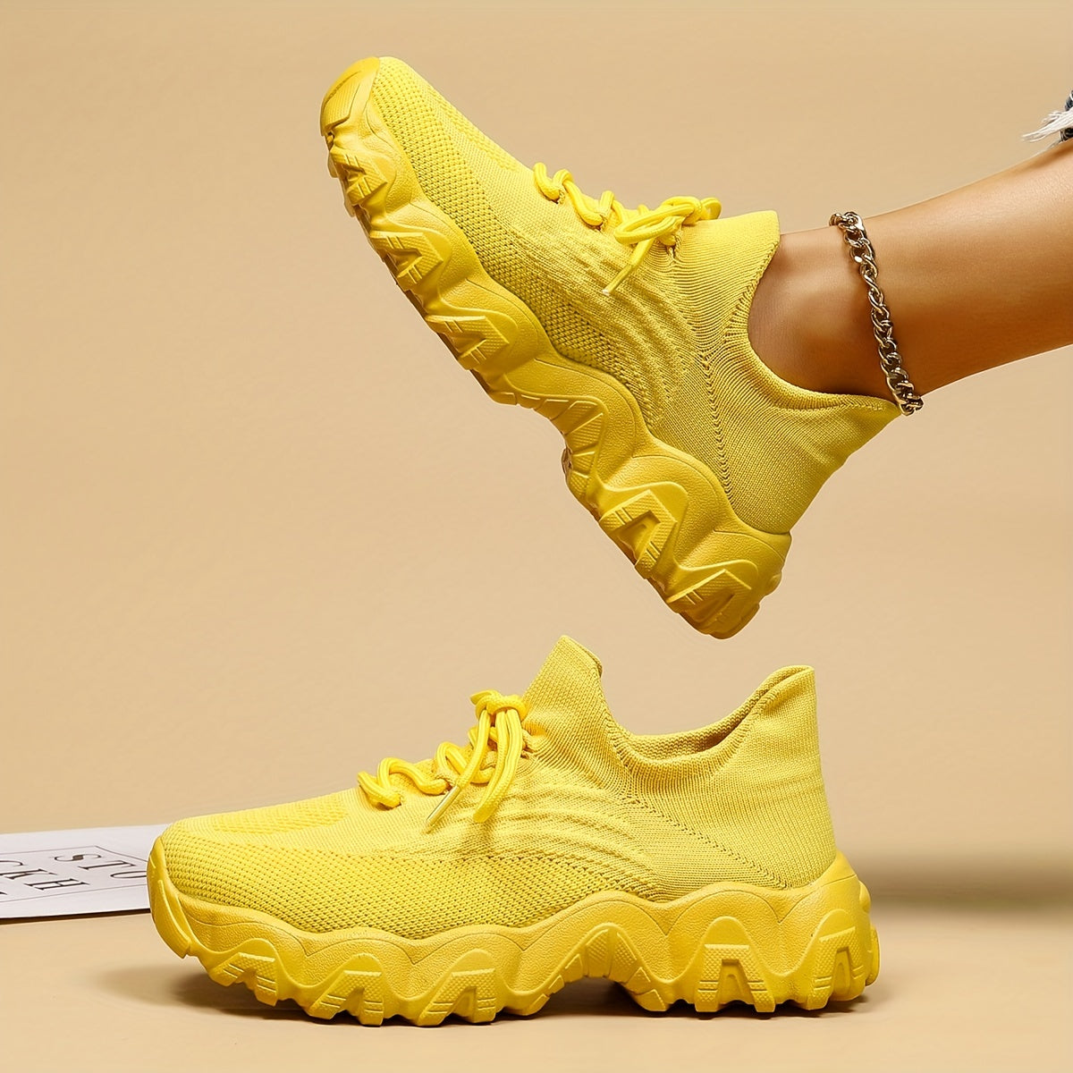 Women'S Casual Sports Sneakers, Striped Low Top Slip-On Shoes with Round Toe, Non-Slip Rubber Sole, Fabric Upper & Inner, All-Season Spring Footwear Shello's Creative Boutique