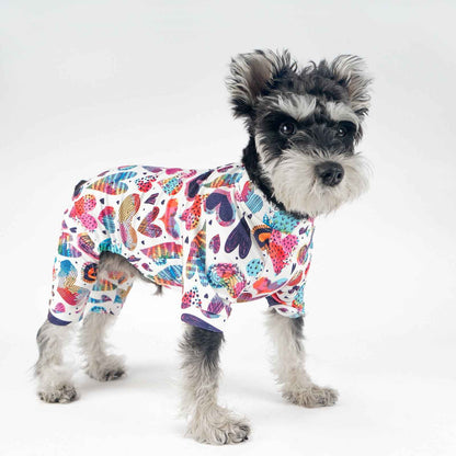 Cute Pet Pajamas for Small and Medium Dogs and Cats - Soft and Comfortable Jumpsuit for Your Furry Friend