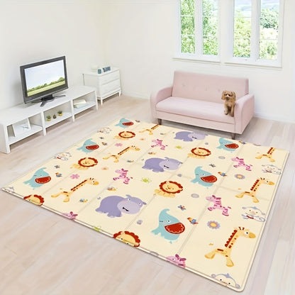 Double-Sided Waterproof Baby Play Mat - Educational Foam Floor Pad 180x100cm